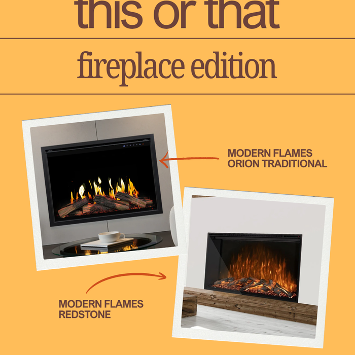 Modern Flames Orion Traditional vs. Redstone: Which Built-In Electric Fireplace Fits Your Project?