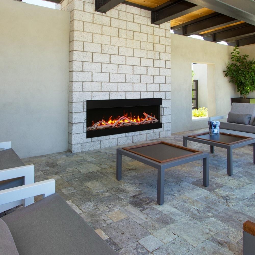 Outdoor Electric Fireplaces