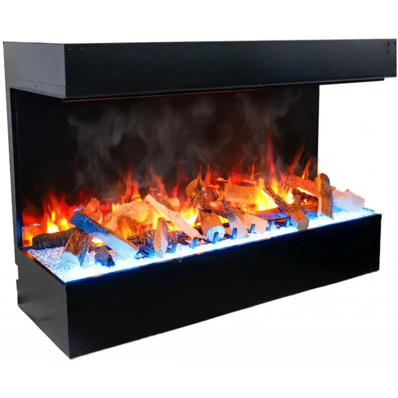 Amantii TRUVIEW Signature 55"/75" Hybrid Electric-Vapor Fireplace Featuring Optimyst Technology by Dimplex