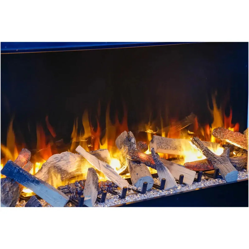 Amantii TRUVIEW Signature 55"/75" Hybrid Electric-Vapor Fireplace Featuring Optimyst Technology by Dimplex