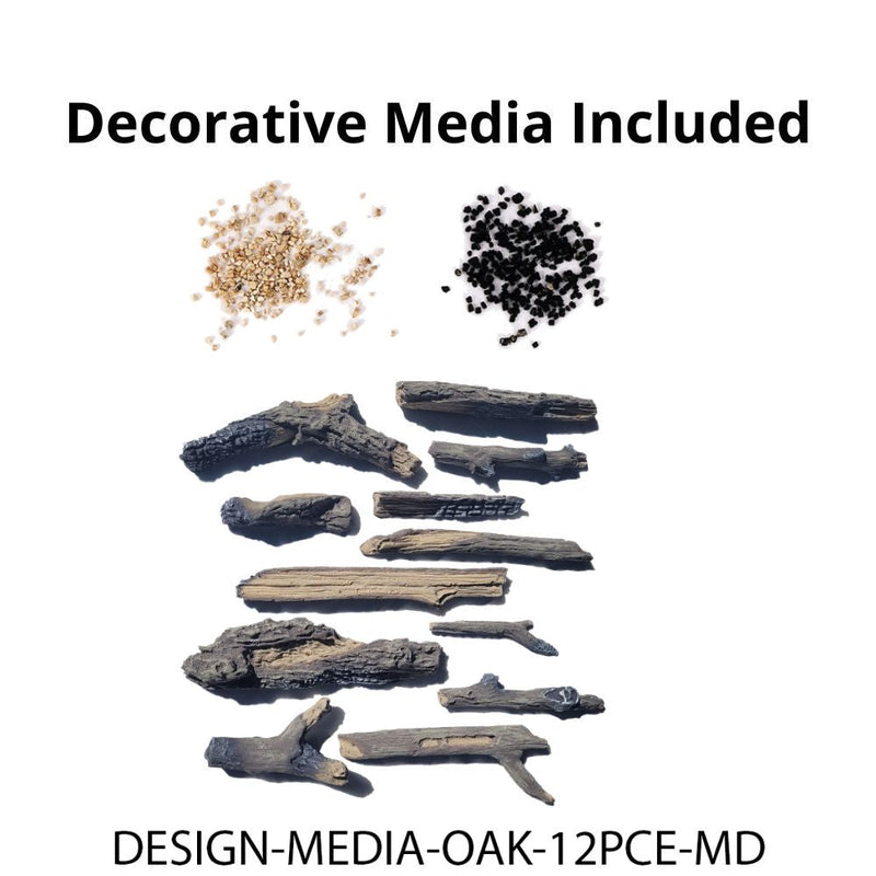 Amantii TRU-VIEW Cube LUMINA 20-Inch 3-Sided Smart Electric Fireplace