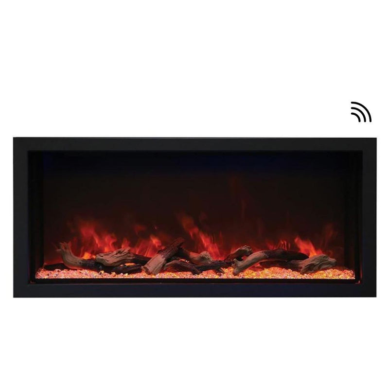 Amantii Panorama XT Lumina 50" Indoor/Outdoor Smart Electric Fireplace
