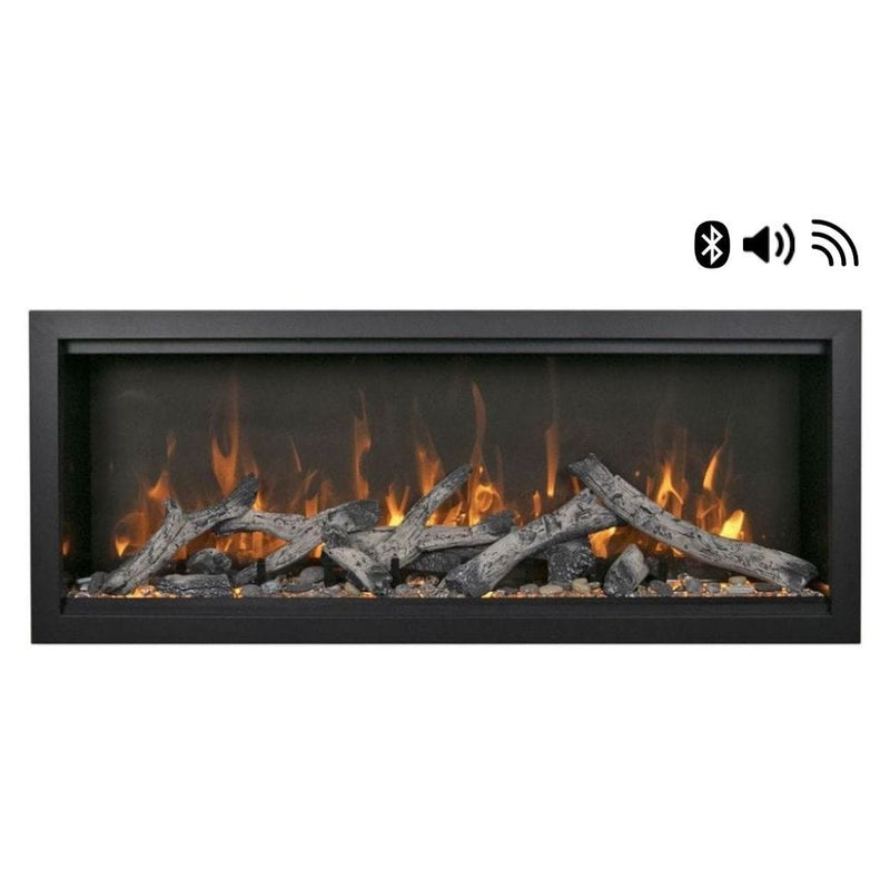Amantii Symmetry Bespoke Extra Tall Built-In Smart Electric Fireplace