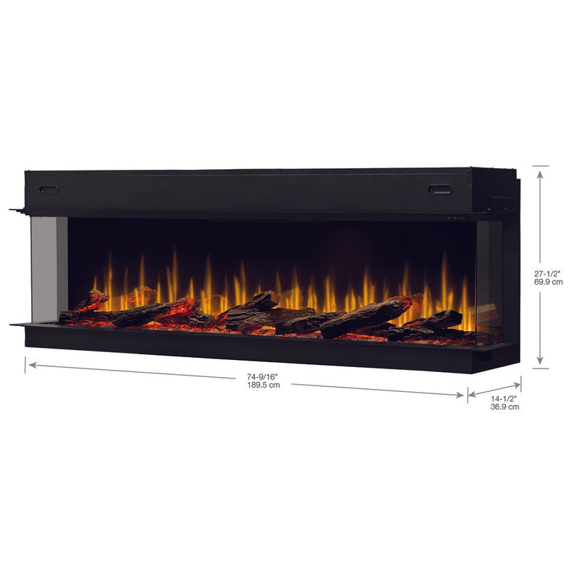 Dimplex Ignite Ultra 3-Sided Linear Electric Fireplace