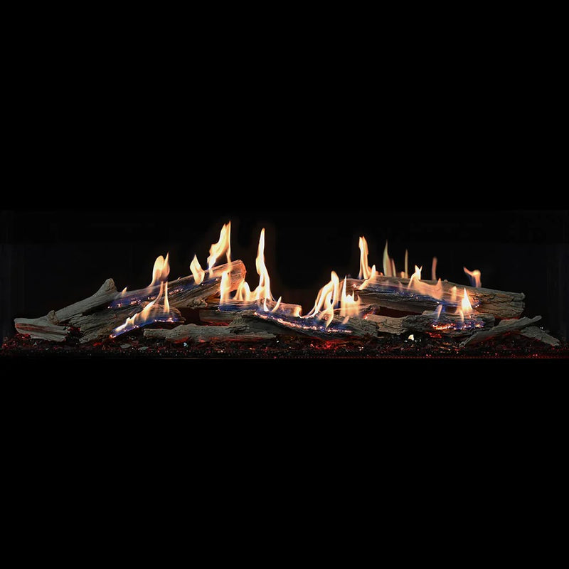 Grand Canyon Western Driftwood GlowFire Logs for Bedrock Traditional Gas Burner