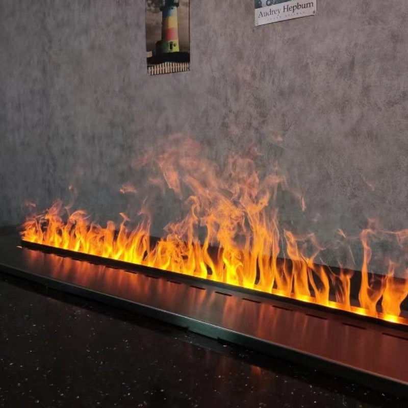 Litedeer Homes Mercury 40"/50"/60" Smart Water Vapor Heatless Fireplace