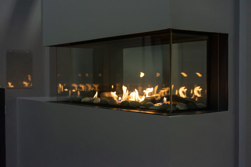 Sierra Flame Lyon 48" 4 Sided See-Through Natural Gas Fireplace