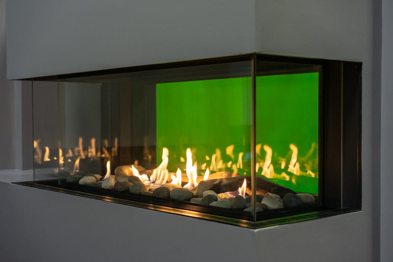 Sierra Flame Lyon 48" 4 Sided See-Through Natural Gas Fireplace