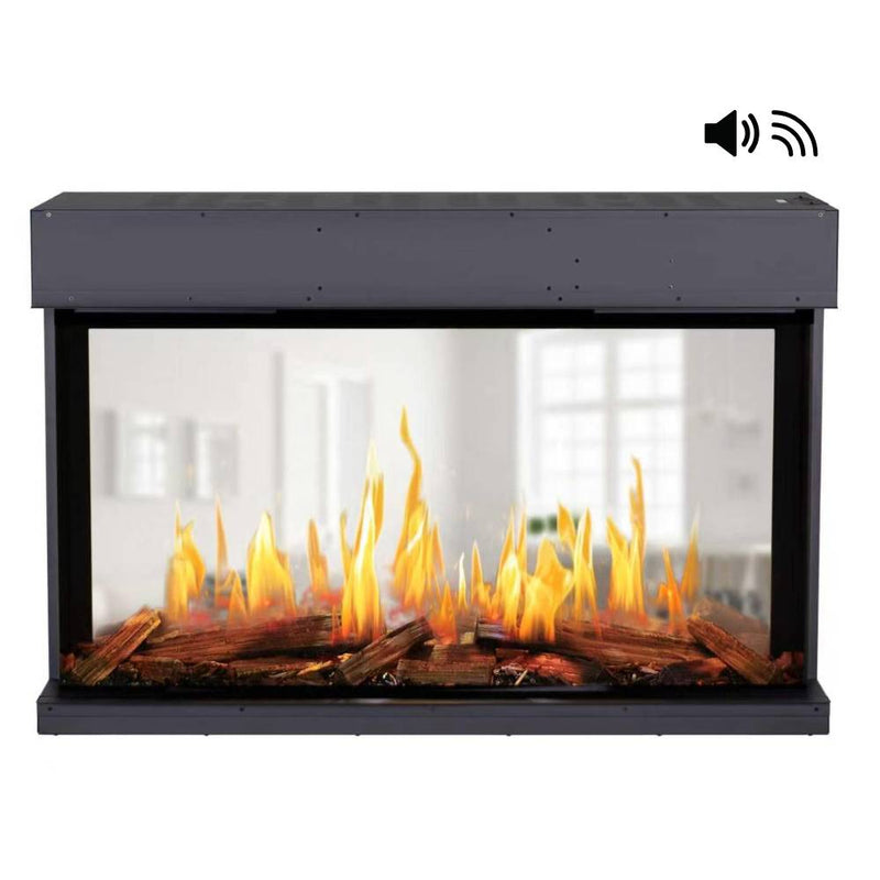Modern Flames Nova Clear 48-Inch See-Through Electric Fireplace (NOVA48-CLR)