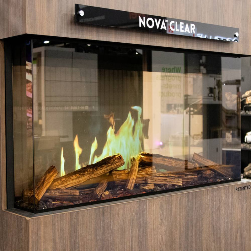 Modern Flames Nova Clear 48-Inch See-Through Electric Fireplace (NOVA48-CLR)