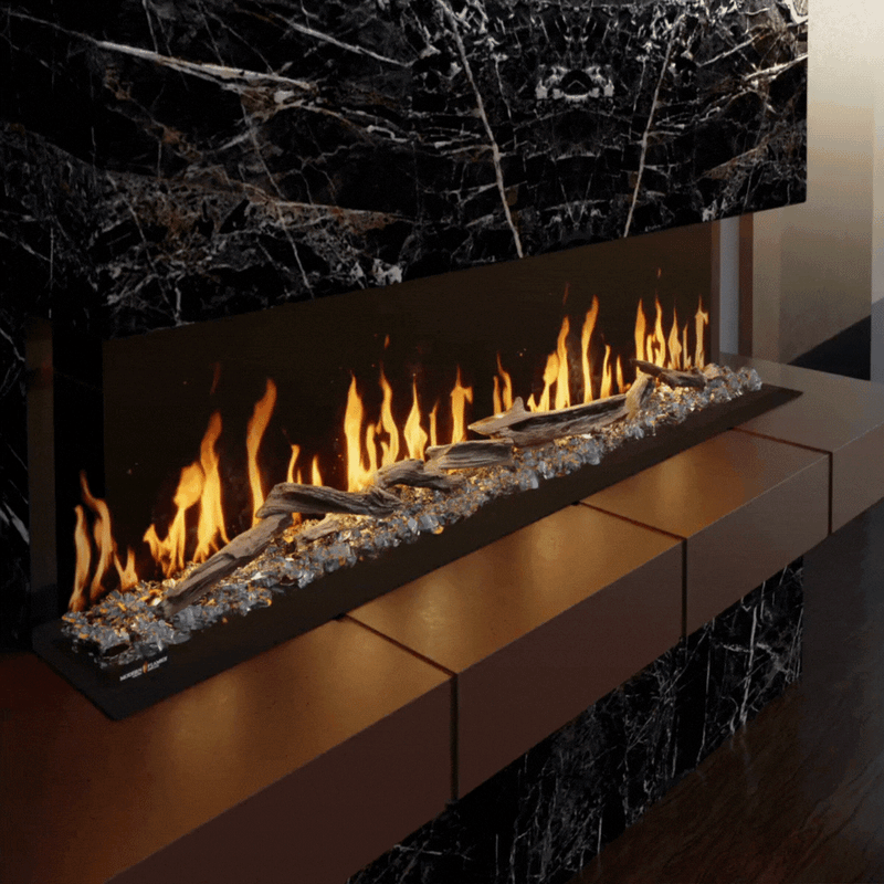 Modern Flames Orion Multi Built-In/Wall Mounted Smart Virtual Electric Fireplace