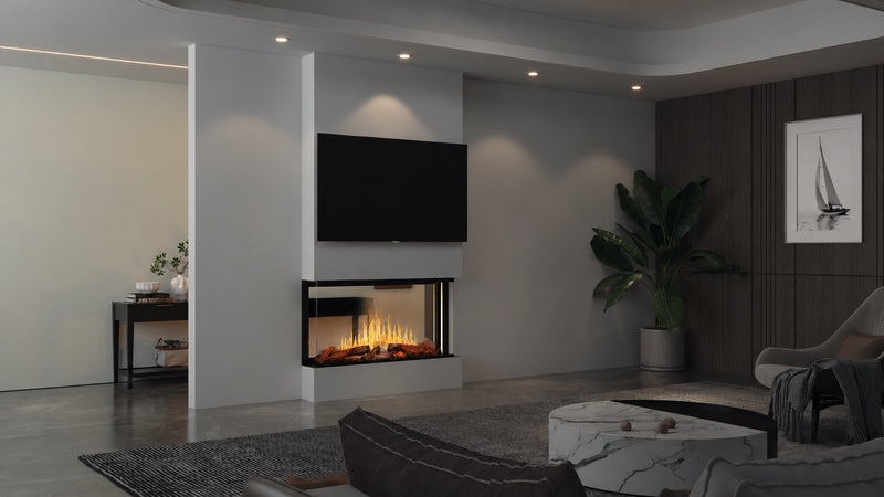Modern Flames Nova Clear 48-Inch See-Through Electric Fireplace (NOVA48-CLR)