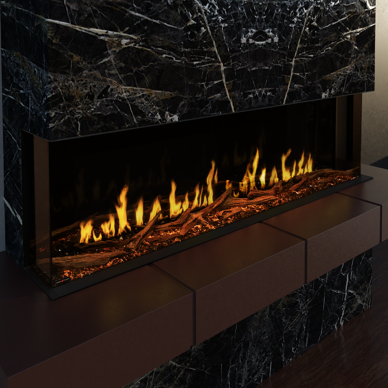 Modern Flames Orion Multi Built-In/Wall Mounted Smart Virtual Electric Fireplace (OR52/60/76/100/120-MULTI)