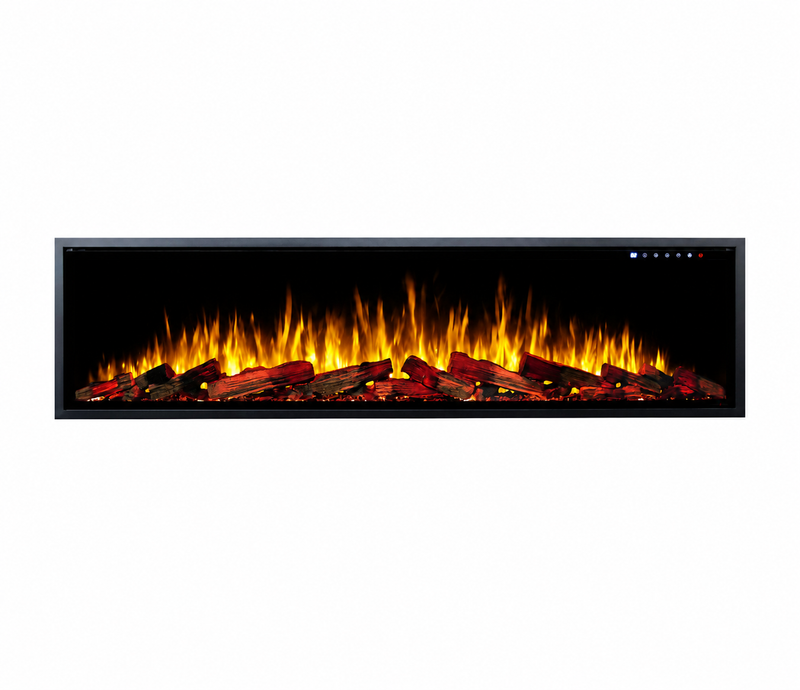Modern Flames Redstone V2 Linear Built-In/Wall Mounted Smart Electric Fireplace (RS53/62/78/102-LINEAR-V2)