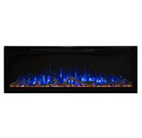 Modern Flames Spectrum Slimline Built-in/Wall Mounted Electric Fireplace (SPS-50B/SPS-60B/SPS-74B/SPS-100B)
