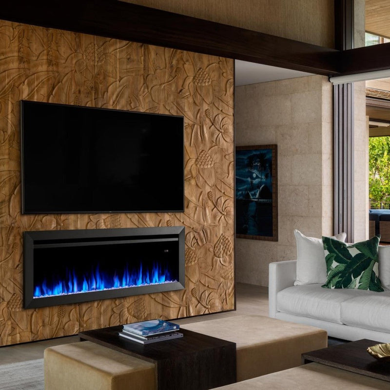 Simplifire Allusion Slim Fully Recessed/Wall-Mounted Electric Fireplace