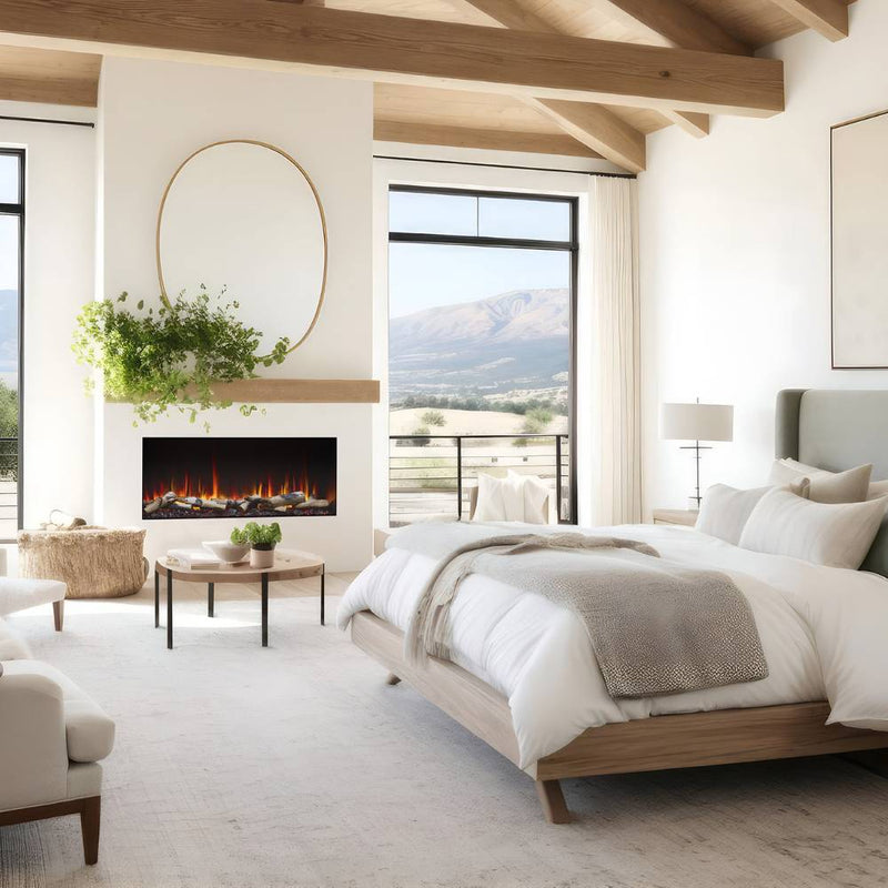 Simplifire Triton 3-Sided Built-in Smart Electric Fireplace