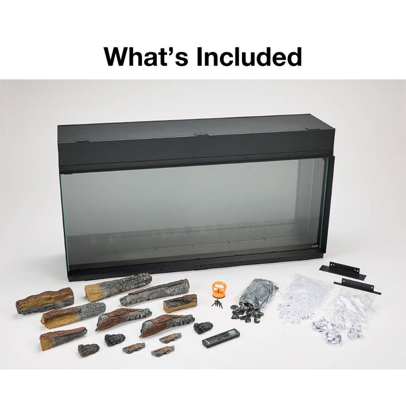 Simplifire Triton 3-Sided Built-in Smart Electric Fireplace