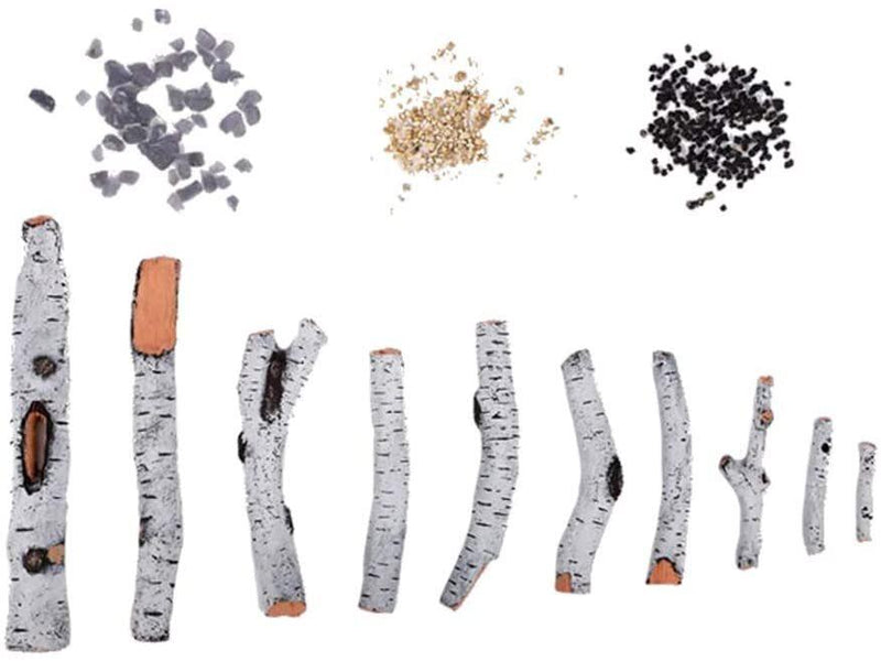 Amantii Designer Decorative Media Kits for Gas and Electric Fireplaces