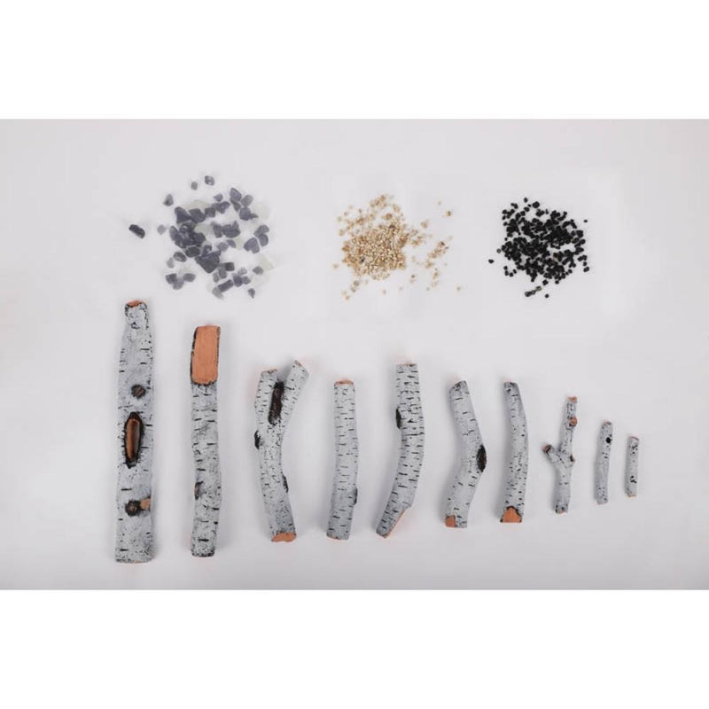 Amantii Designer Decorative Media Kits for Gas and Electric Fireplaces