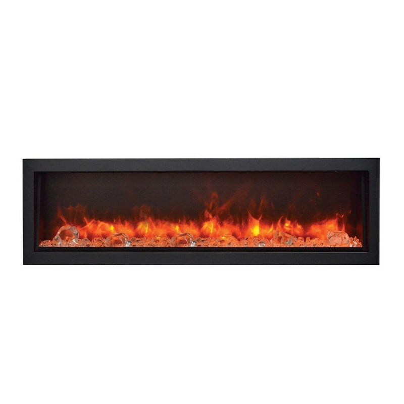 Amantii Panorama DEEP 60-Inch Built-in Indoor/Outdoor Smart Electric Fireplace (BI-60-DEEP)