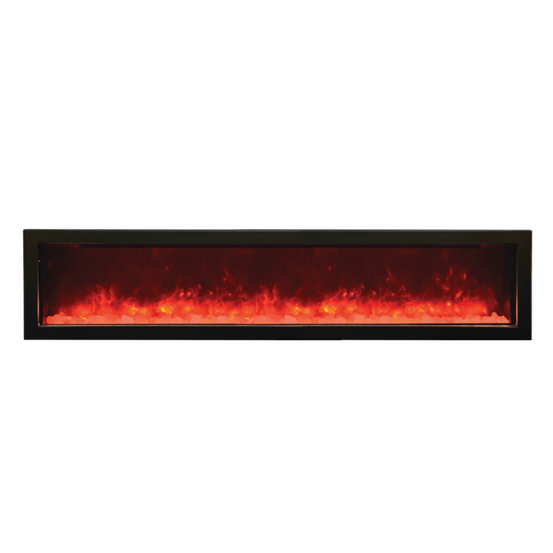 Amantii Panorama SLIM 72-Inch Built-in Indoor/Outdoor Smart Electric Fireplace (BI-72-SLIM)