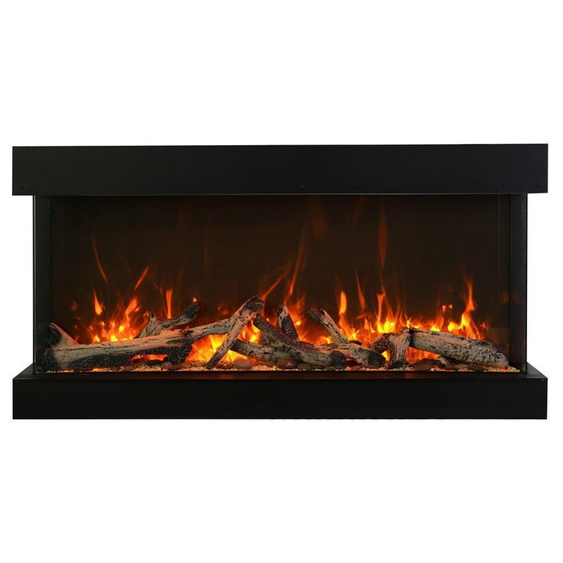 Amantii TRU-VIEW XT XL 40" - 88" Indoor/Outdoor 3-Sided Extra Tall Smart Electric Fireplace