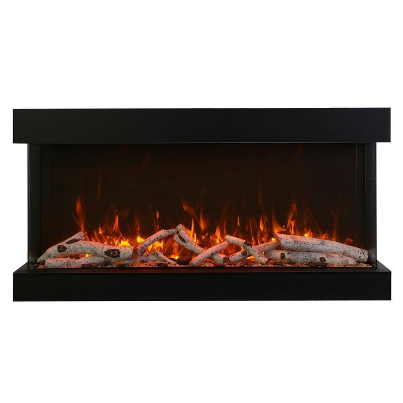Amantii TRU-VIEW XT XL 40" - 88" Indoor/Outdoor 3-Sided Extra Tall Smart Electric Fireplace