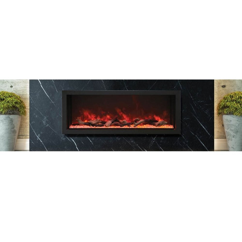 Amantii Panorama XT Lumina 50" Indoor/Outdoor Smart Electric Fireplace