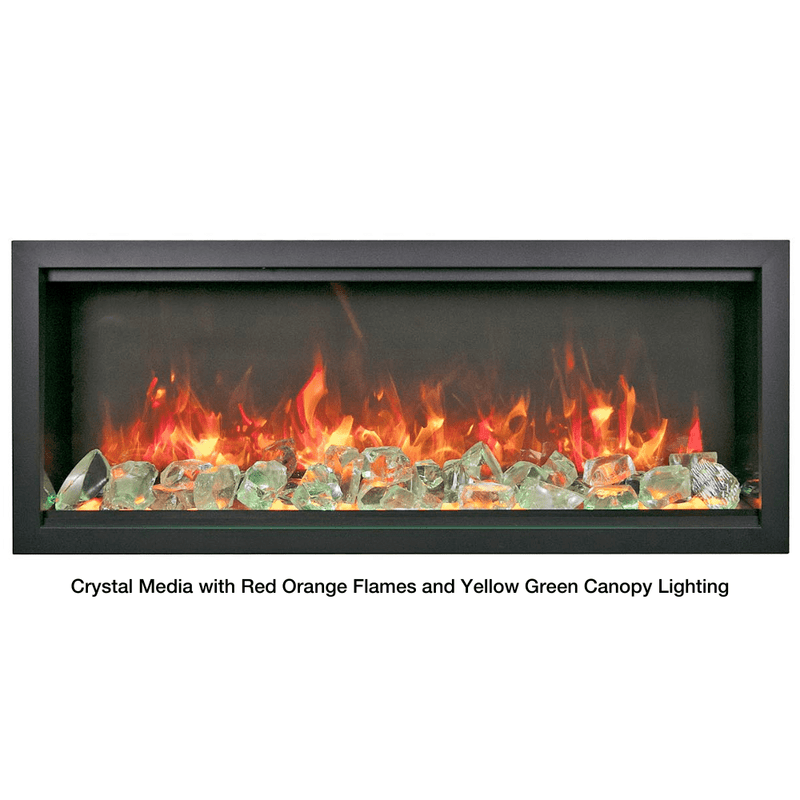 Amantii Symmetry Bespoke Extra Tall Built-In Smart Electric Fireplace