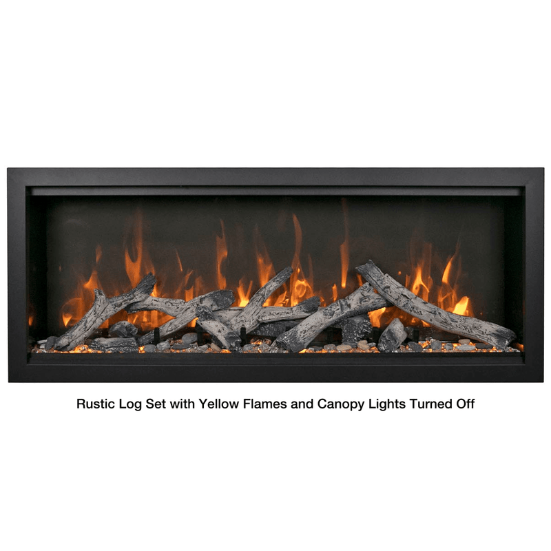 Amantii Symmetry Bespoke Extra Tall Built-In Smart Electric Fireplace