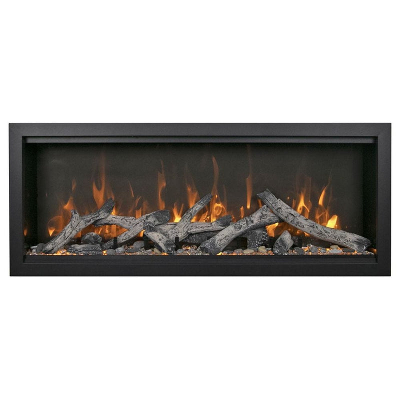 Amantii Symmetry Bespoke Extra Tall Built-In Smart Electric Fireplace
