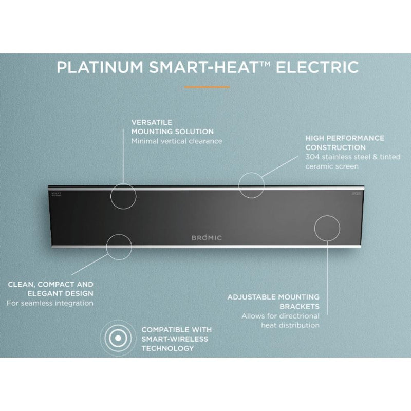 Bromic Platinum Smart-Heat Electric Heater - 208V