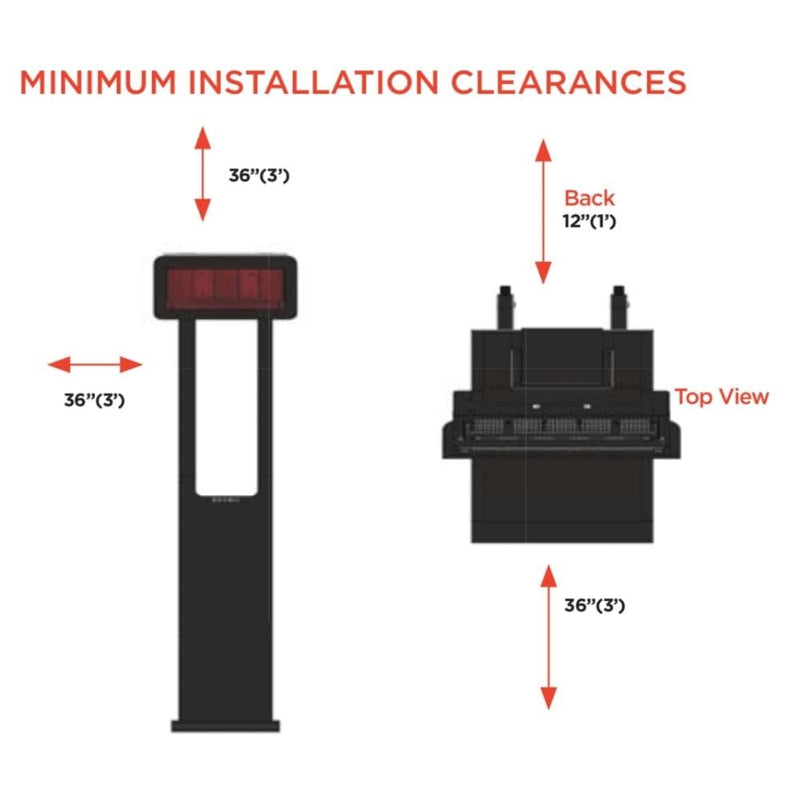 Bromic Tungsten 500 Smart-Heat Portable Gas Heater