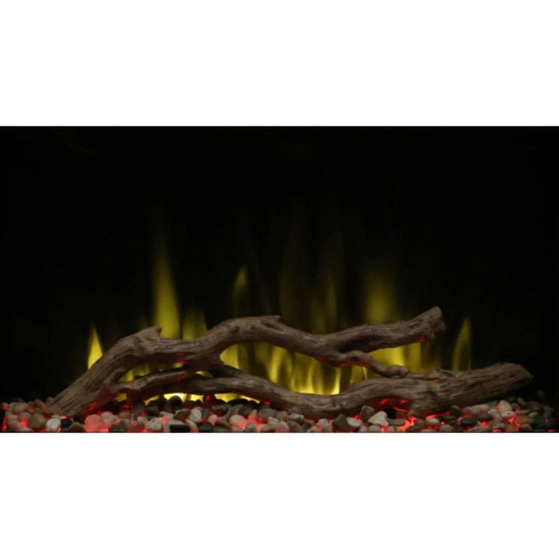 Dimplex Driftwood and River Rock Media Kit for XHD Fireplaces