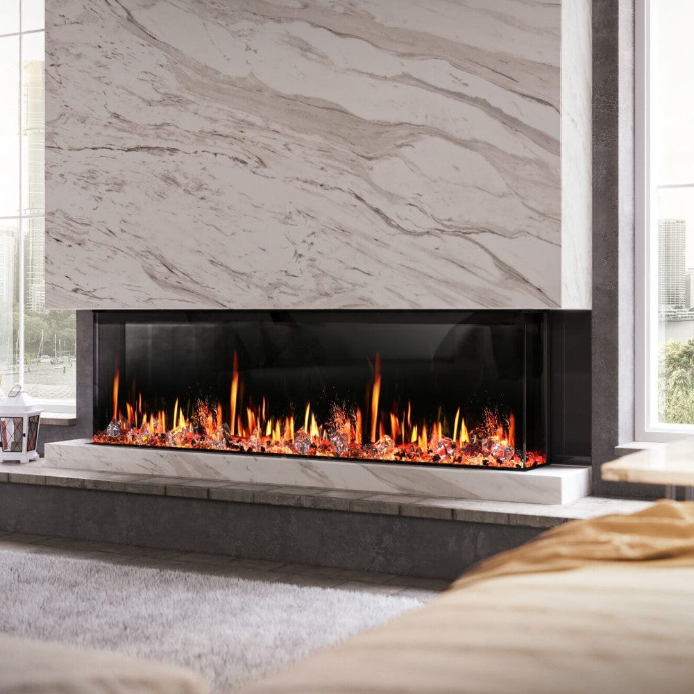 3-Sided Electric Fireplaces