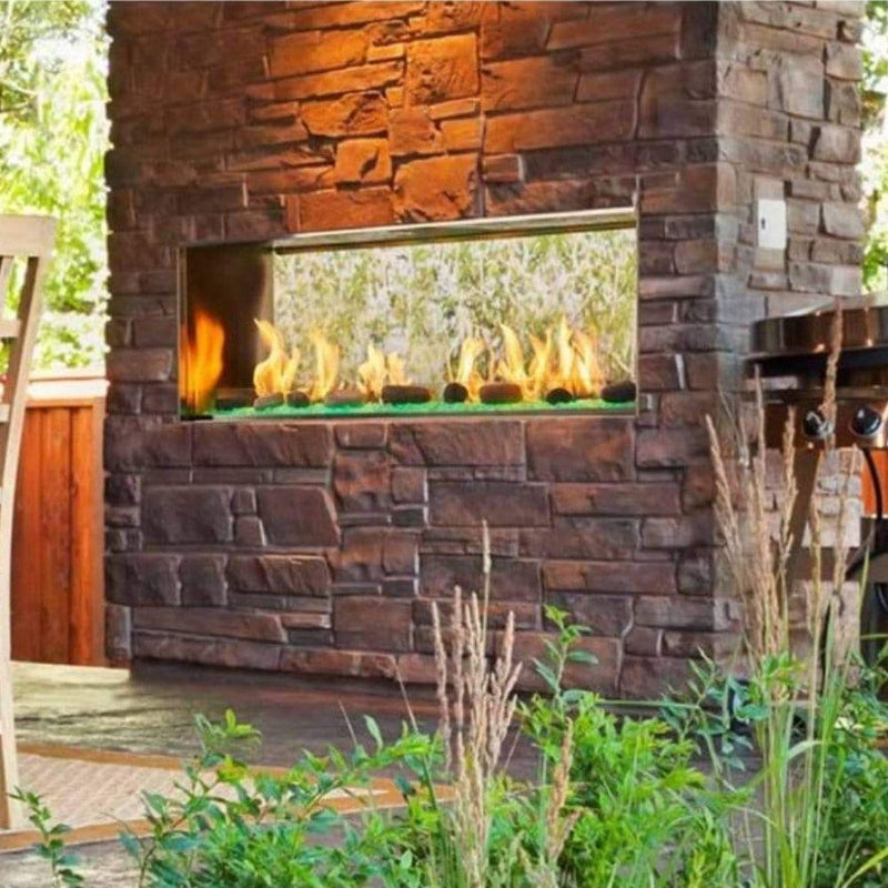 Majestic Lanai 48" See-Through Vent-Free Outdoor Gas Fireplace