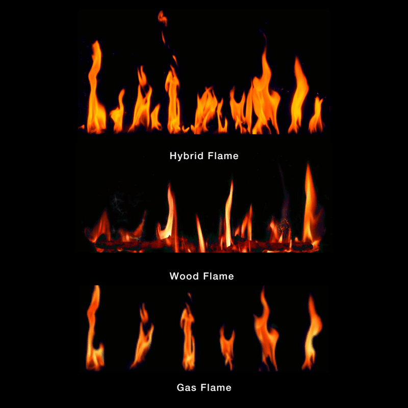 Modern Flames Orion Slim Built-In/Wall Mounted Smart Electric Fireplace