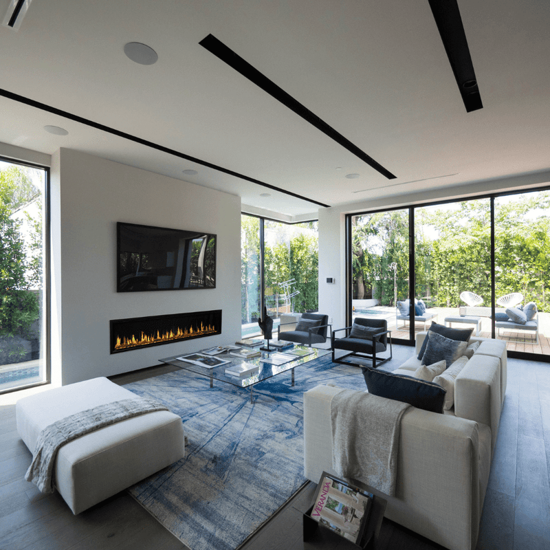 Modern Flames Orion Slim Built-In/Wall Mounted Smart Electric Fireplace