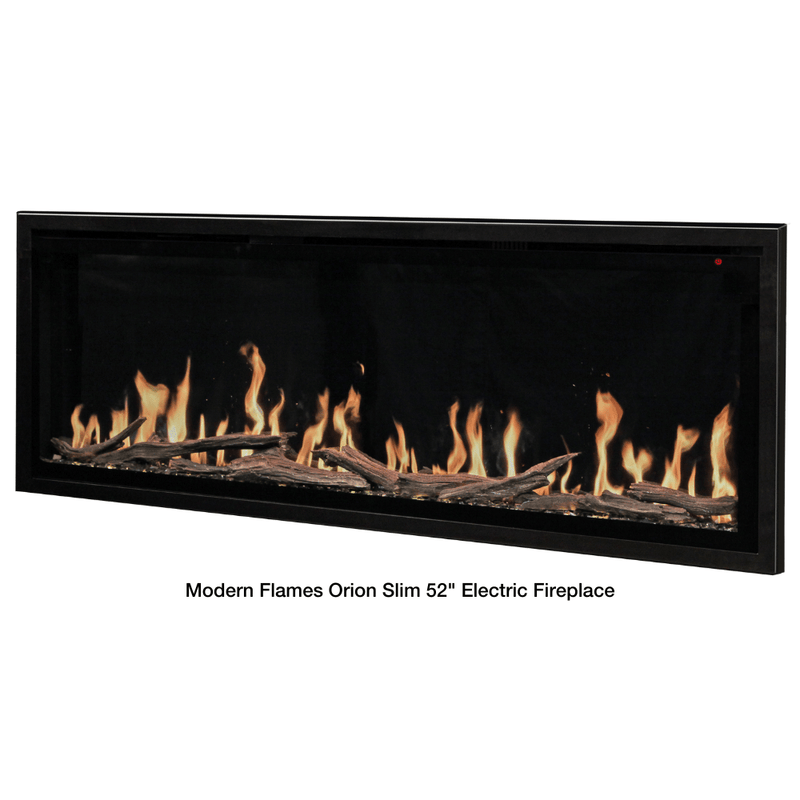 Modern Flames Orion Slim Built-In/Wall Mounted Smart Electric Fireplace