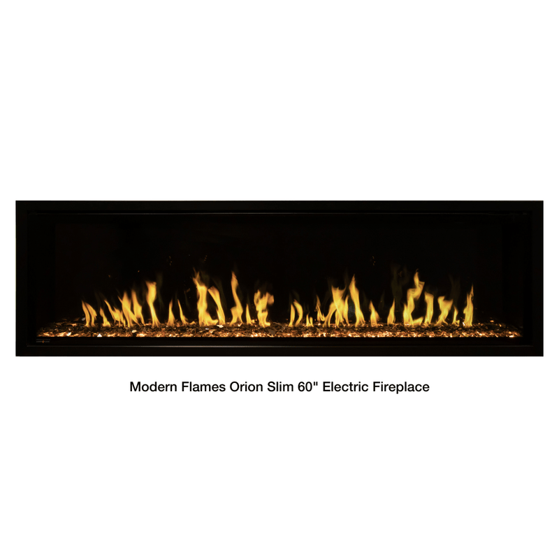 Modern Flames Orion Slim Built-In/Wall Mounted Smart Electric Fireplace
