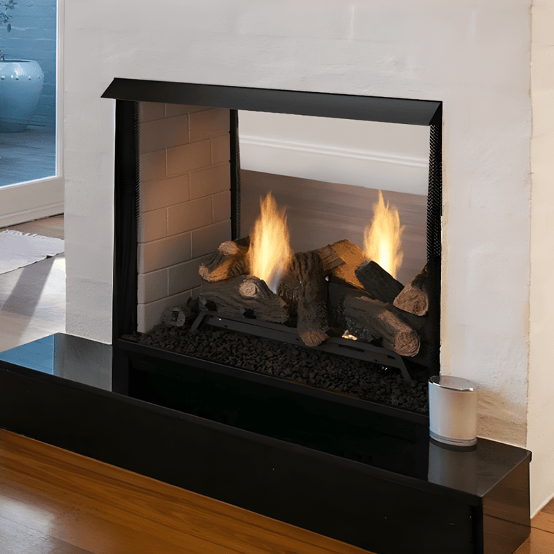 Monessen Lo-Rider 36" See-Through Gas Firebox