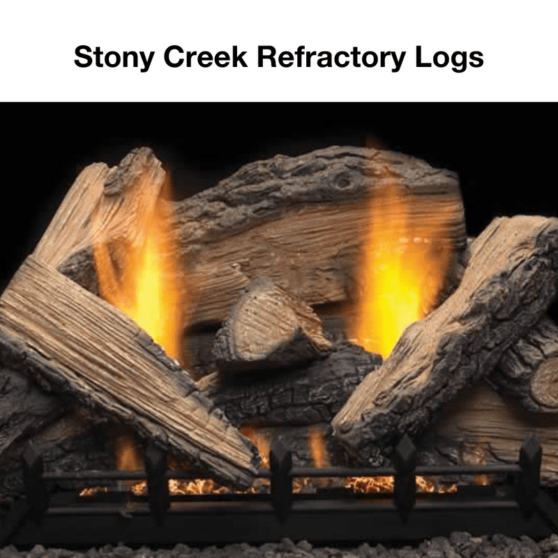 Monessen Log Set for 18"/24"/30" Natural Blaze Burner