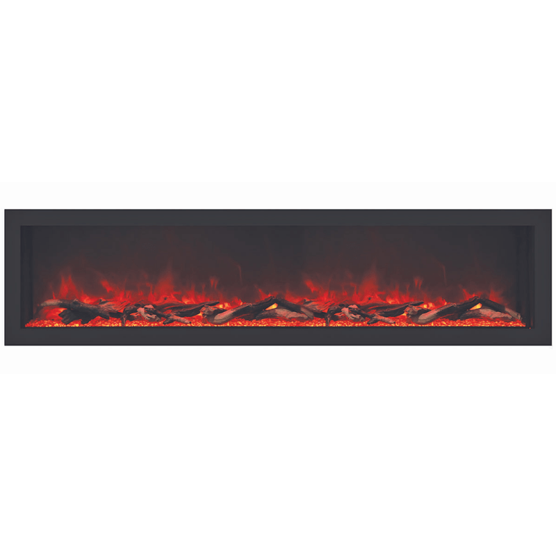 Remii DEEP Realistic Flame Frameless Built-in Electric Fireplace