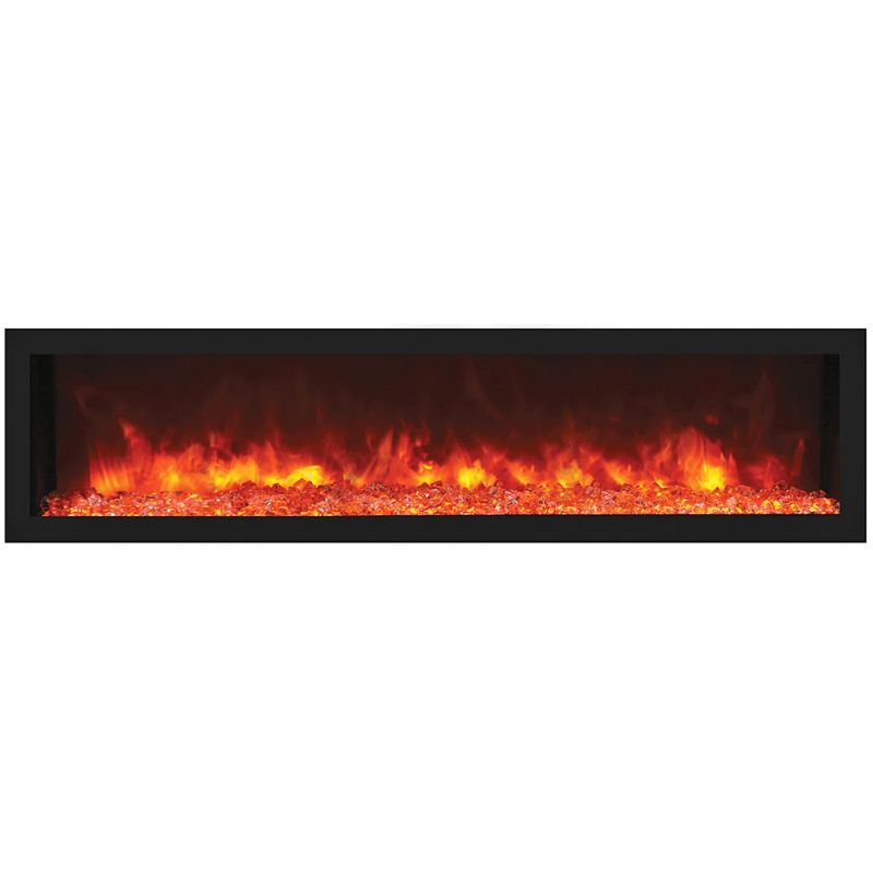 Remii DEEP Realistic Flame Frameless Built-in Electric Fireplace