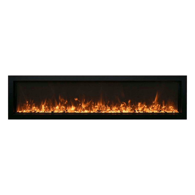 Remii Extra Slim 35"/45"/55"/65" Frameless Smart Built-in Electric Fireplace