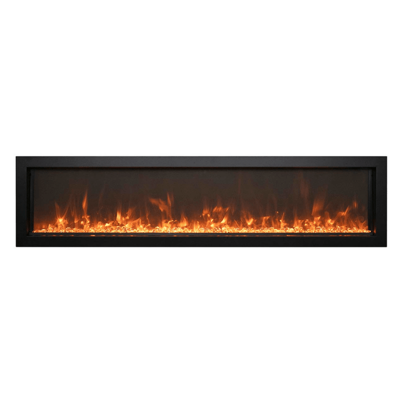 Remii Extra Slim 35"/45"/55"/65" Frameless Smart Built-in Electric Fireplace