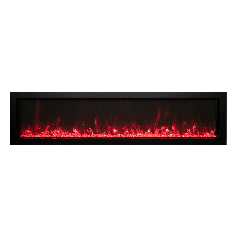 Remii Extra Slim 35"/45"/55"/65" Frameless Smart Built-in Electric Fireplace