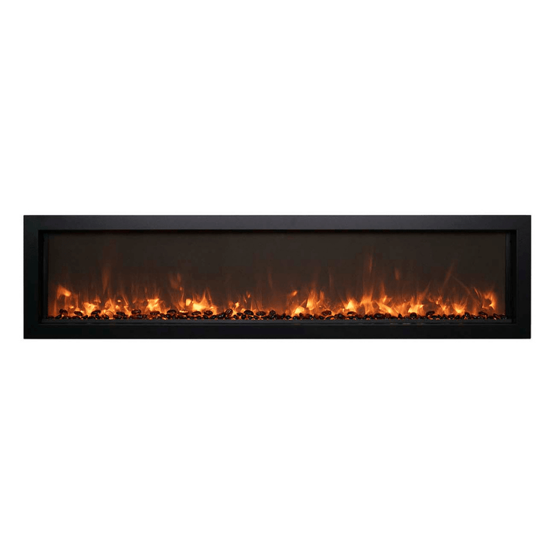 Remii Extra Slim 35"/45"/55"/65" Frameless Smart Built-in Electric Fireplace