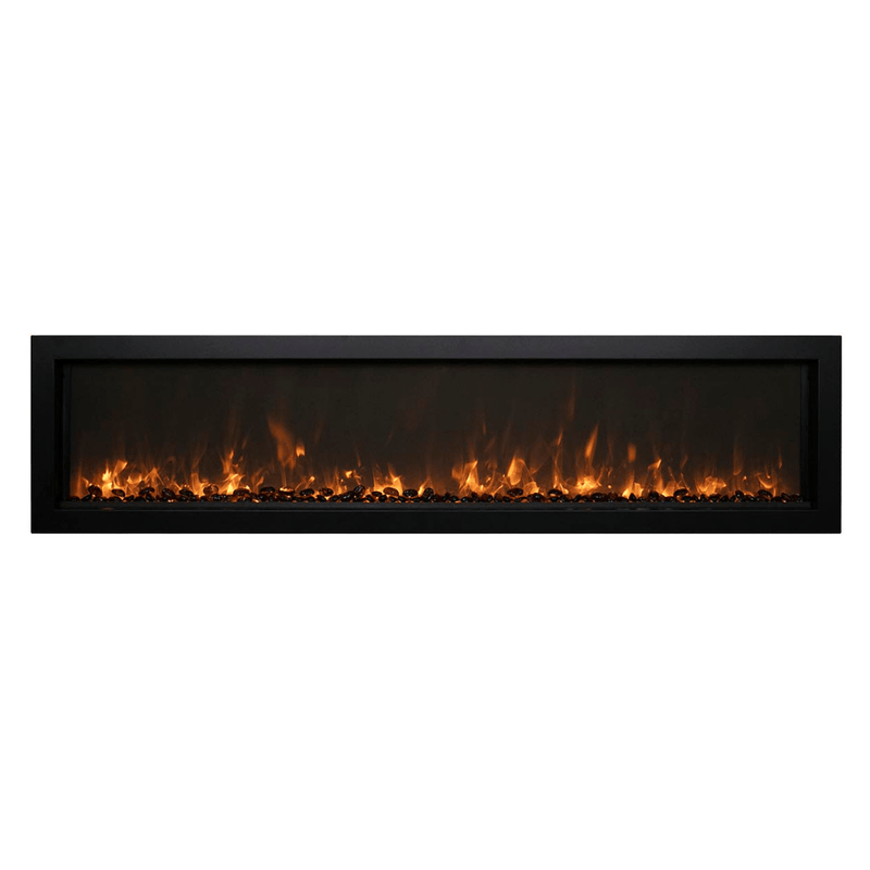 Remii Extra Slim 35"/45"/55"/65" Frameless Smart Built-in Electric Fireplace